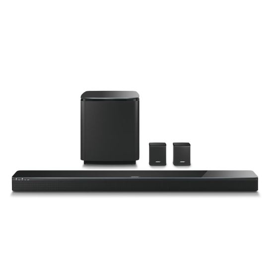 Pachet Soundbar SoundTouch 300 cu bas Acoustimass 300 si boxe Virtually Invisible 300